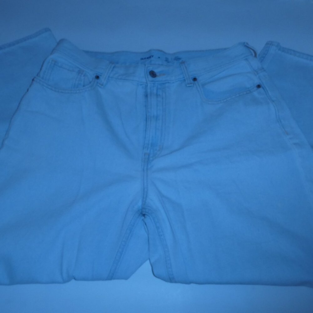 Old Navy Extra High-Rise Baggy Wide Leg Secret Smooth Pockets - Light Wash